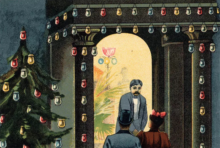 電動(dòng)圣誕樹燈的歷史（一）