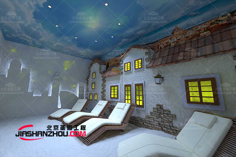 西雙版納萬達文華洞穴式鹽療度假酒店