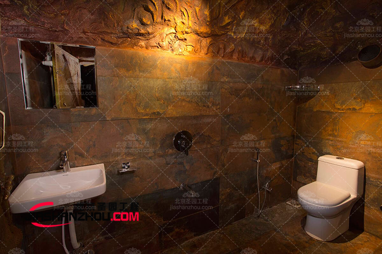 窯洞民宿衛浴是快捷實用的設計有多種形狀尺寸及面板形式