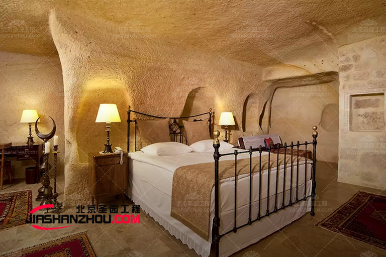 特設(shè)計(jì)使別墅洞穴豪宅將夢(mèng)想成真