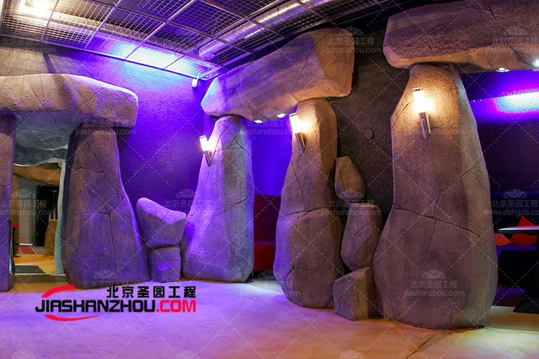 滁州碧桂園歐洲城仿真洞穴轟趴館