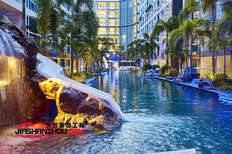 安徽浩然國(guó)際花園塑石假山景觀設(shè)計(jì)畫廊欣賞