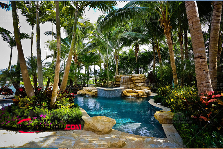 廠家在南通崇法廣場人造室外仿真樹工程完工