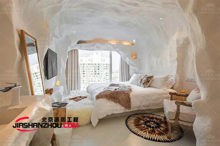 現(xiàn)代仿真洞穴鹽療酒店設(shè)計制作注重實用性 經(jīng)濟性和環(huán)保性