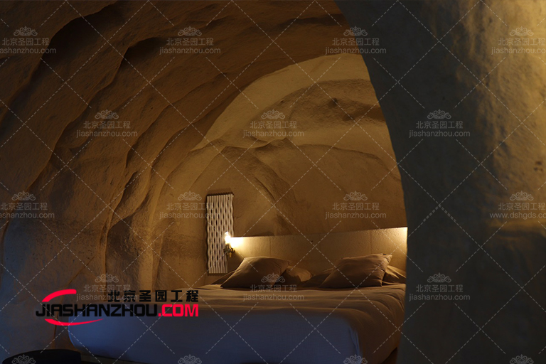 北京廠家分享仿真鹽洞酒店如何實現時尚的室內顏色設計