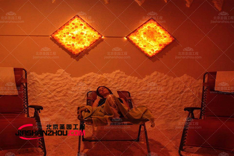 當代豪華仿真鹽洞酒店設計制作依然保持質樸自然主題