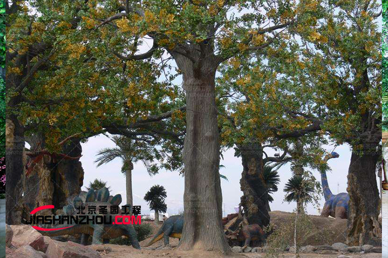 致綠色的仿真樹榕樹系列將森林帶回你的家