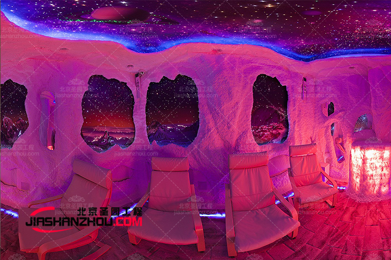 自然洞穴式主題鹽療房安裝設(shè)計(jì)已經(jīng)甩出桑拿幾條街