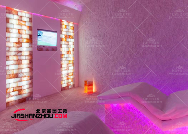 洞穴主題鹽療別墅整體外觀設(shè)計(jì)不僅豐富而且非常溫馨