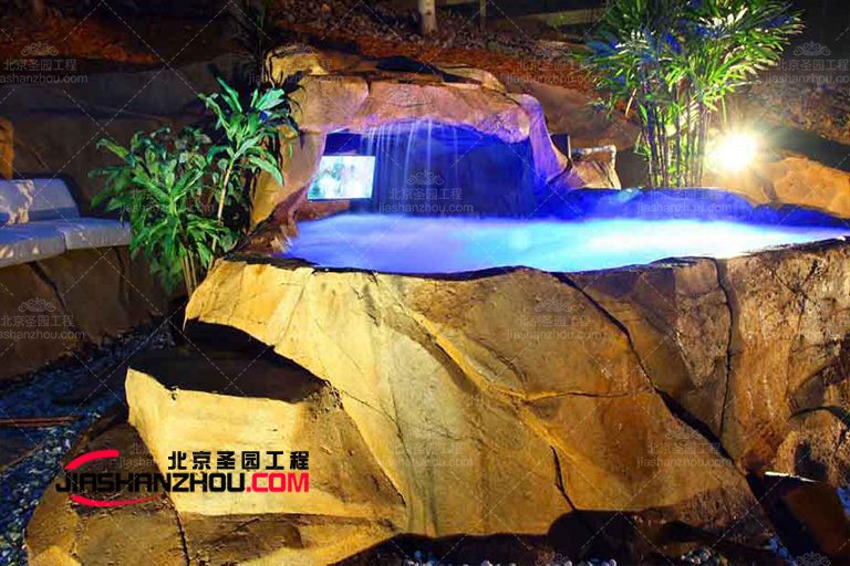 天津RGC塑石假山瀑布水景 全國(guó)千款假山水景案例 價(jià)格透明