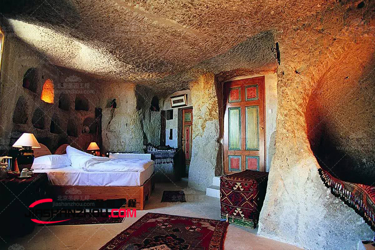 仿真山洞別墅民宿適合任何酒店空間f 格裝修裝飾