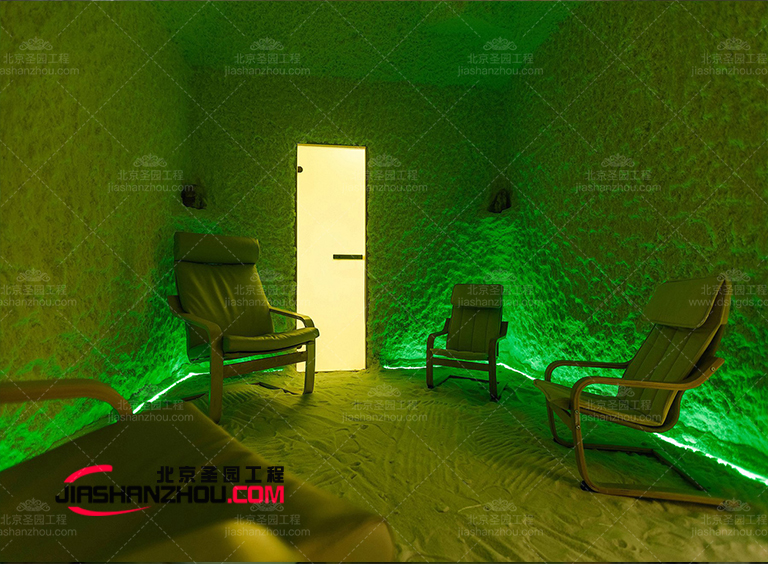 廠家關(guān)于仿真洞穴主題鹽療別墅鹽墻顏色設(shè)計(jì)建議