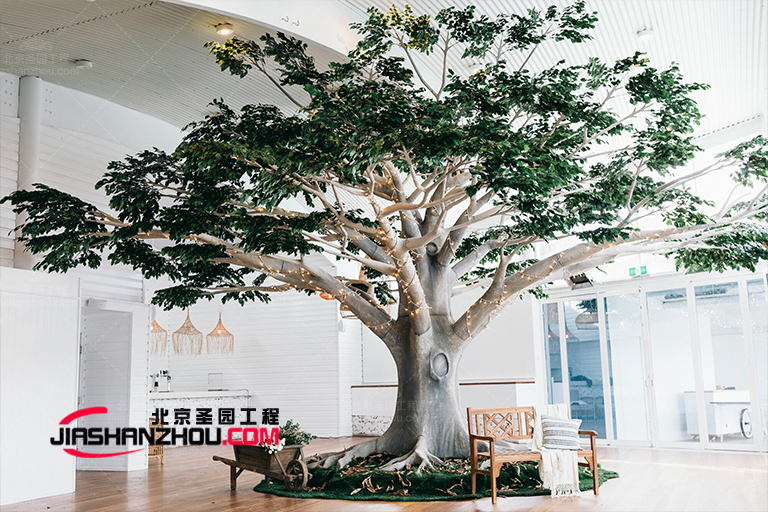 人造仿真樹景觀樹在您的空間中營造一種自然的綠色感