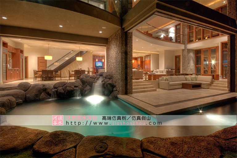 仿真水泥假山適合安裝在哪些地方？