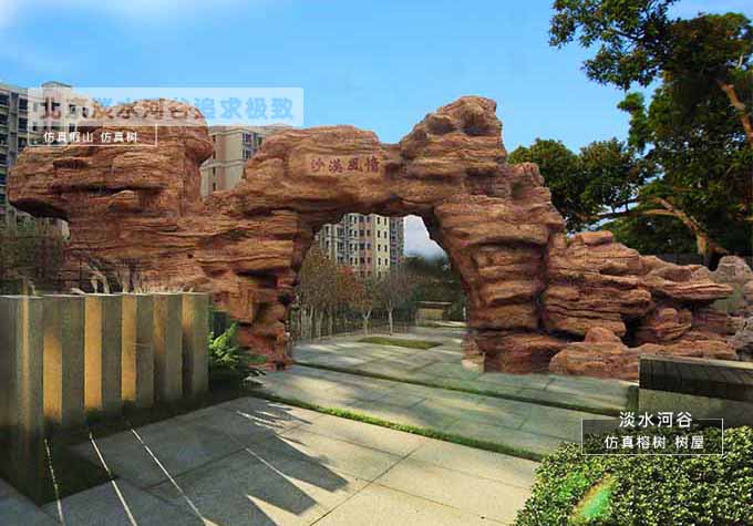 生態園大門是其環保，款式多樣效果逼真