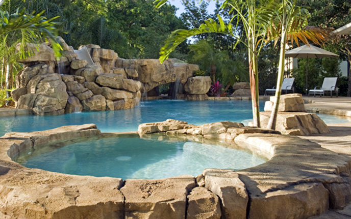 不知道庭院如何造景而發(fā)愁 來(lái)看看北京廠家水泥假山