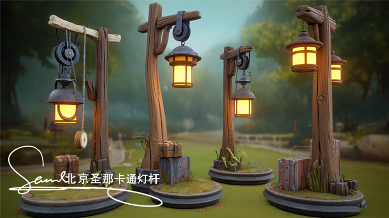 北京昌平廠家水泥仿木燈桿遠超普通燈桿質優價廉