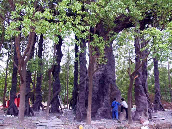 仿真榕樹