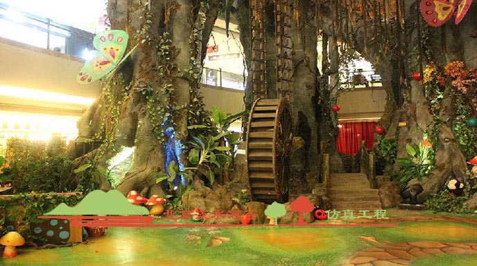 室內仿真榕樹制作.jpeg 室內仿真榕樹制作