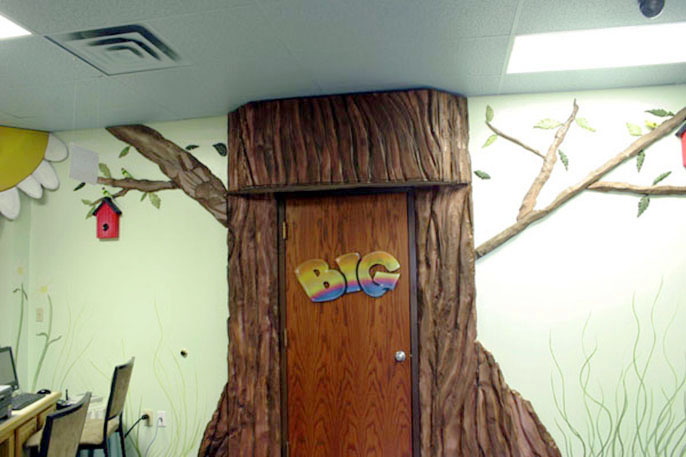 兒童樂園仿真樹