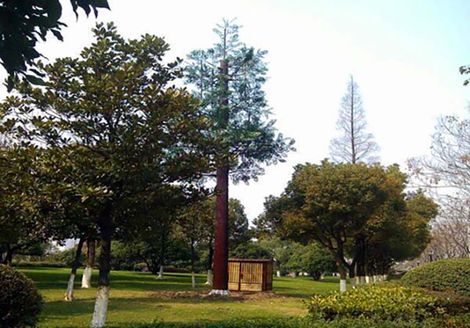 信號塔避雷針監控桿仿真樹