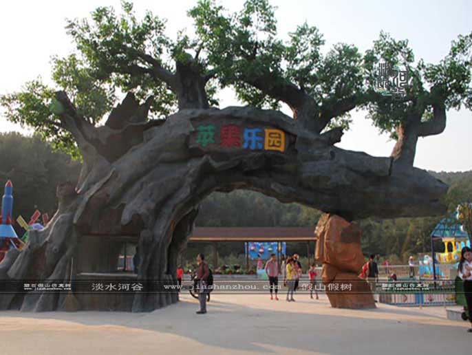 仿真樹(shù)大門