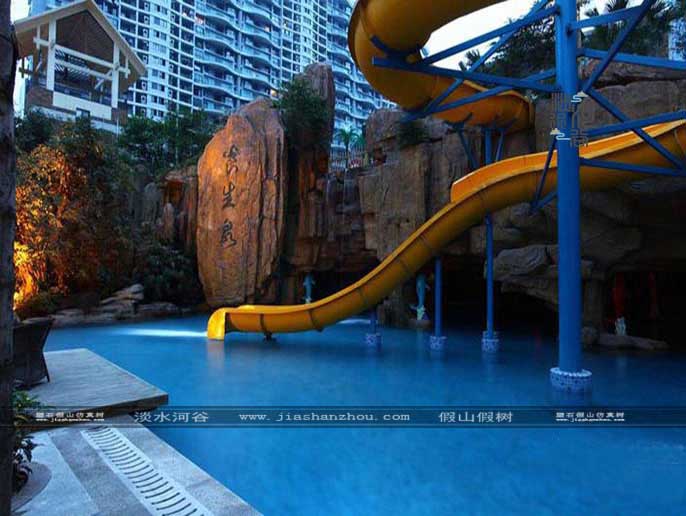 水泥假山.jpg 水泥假山