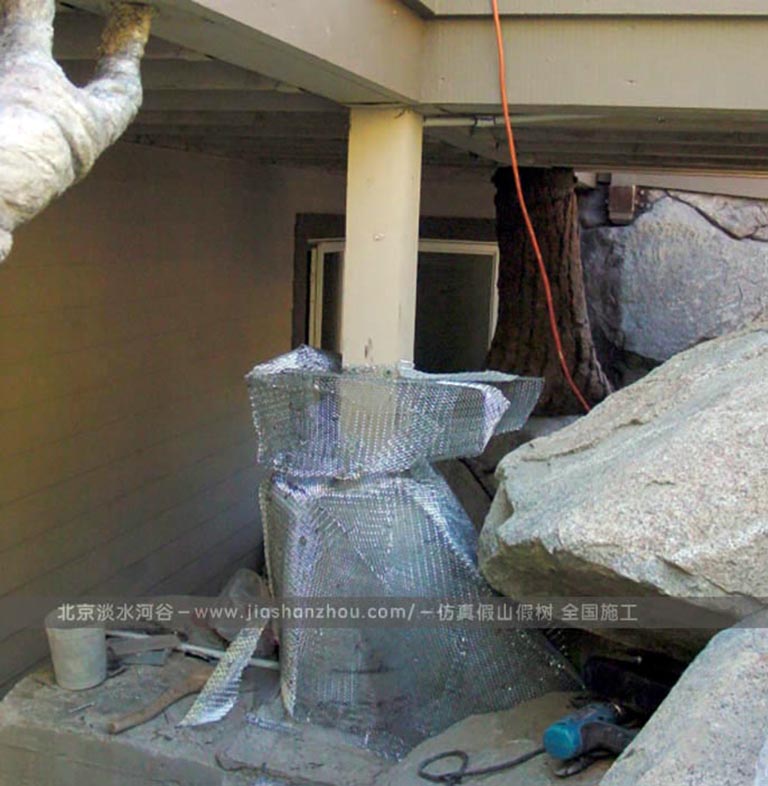 仿真人造景觀石制作工藝.jpg 仿真人造景觀石制作工藝