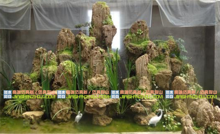 水泥假山.jpg 水泥假山