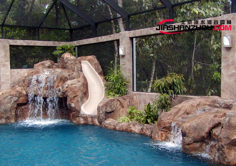 人工假山.jpg 人工假山