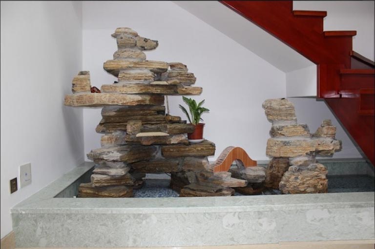 室內假山景觀圖片大全