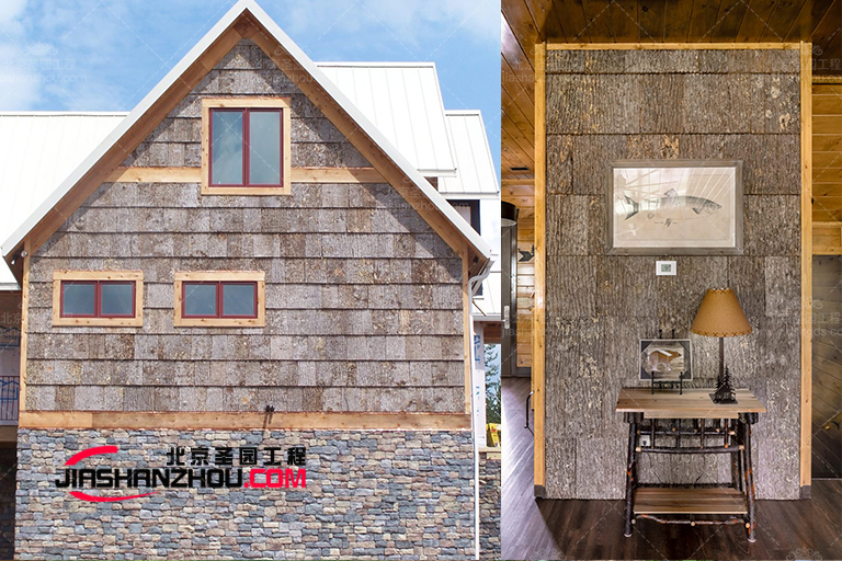 仿真洞穴木質酒店