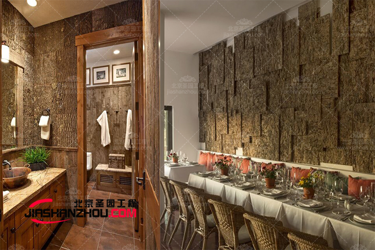 仿真樹(shù)皮酒店