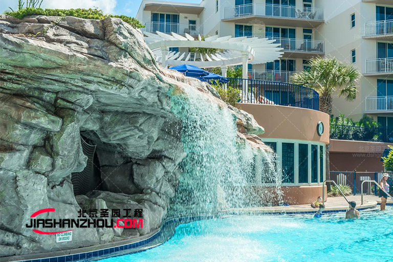 塑石假山水池.jpg 塑石假山水池