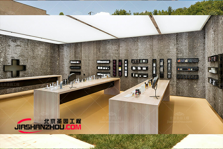 仿真樹(shù)皮屋