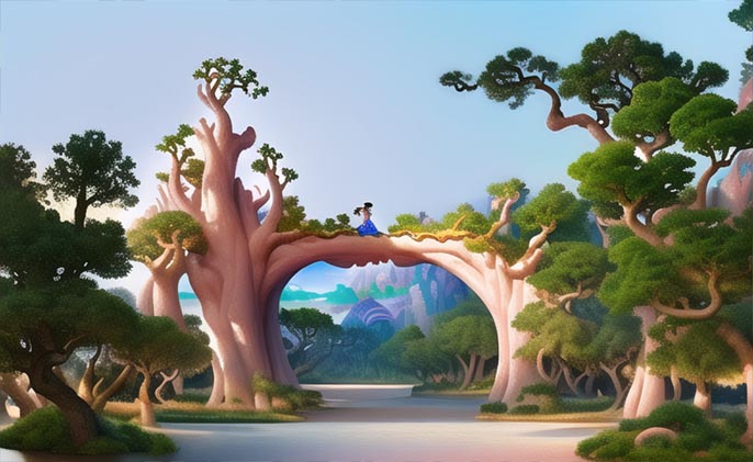 生態(tài)園大門