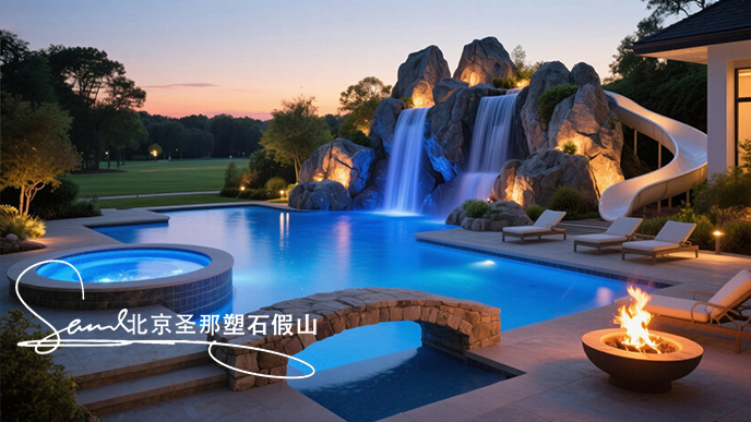 塑石假山施工.jpeg 塑石假山施工