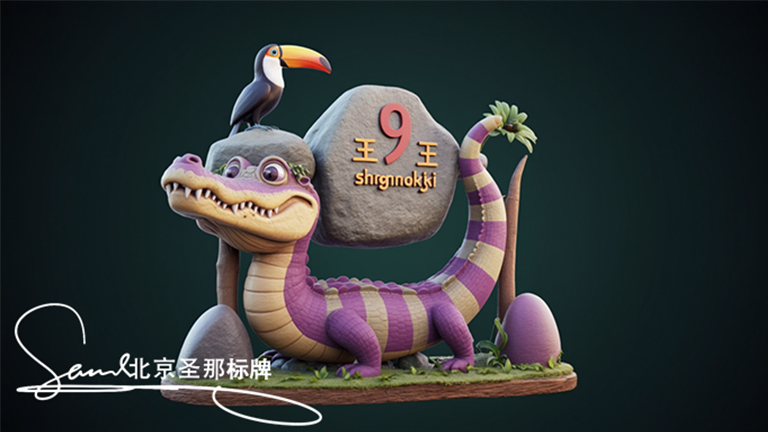 水泥仿木標識牌.jpg 水泥仿木標識牌