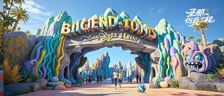 仿真假山大門.jpg 仿真假山大門