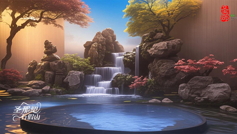 水泥假山.jpg 水泥假山