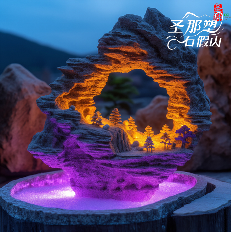 塑石假山