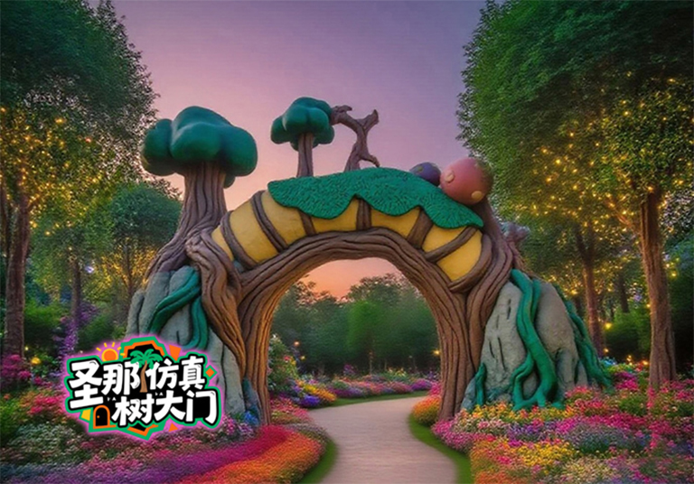 水泥假山.jpg 水泥假山